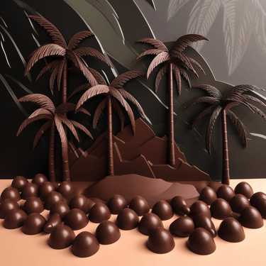 Chocolate palm trees